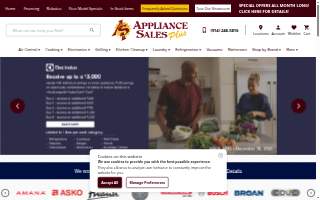 Appliance Sales Plus of Peekskill website