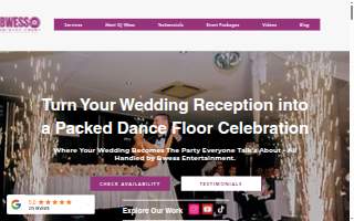 Bwess Entertainment Wedding DJ & Karaoke Service website