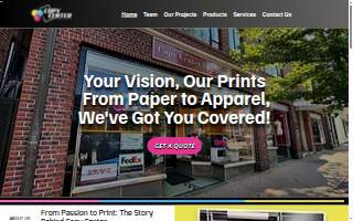 Copy Center & Services Inc. website