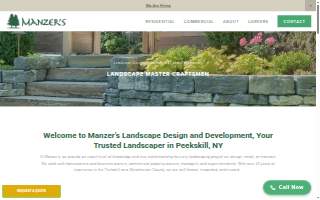 Manzer's Landscape Design & Development, Inc. website