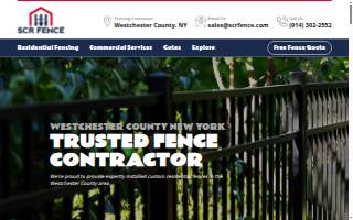 SCR Fence of Peekskill website