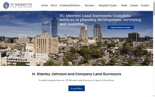 TC Merritts Land Surveyors, PC of Rye website