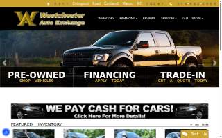 Westchester Auto Exchange, Inc. website