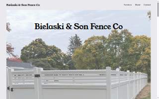 Bielaski & Son Fence Co website
