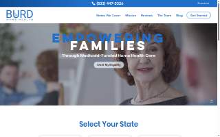 Burd Home Health of Gates website
