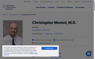 Christopher Momot, MD website