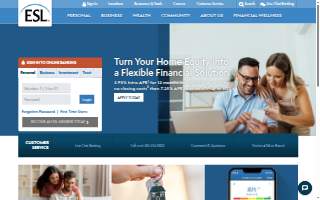 ESL Federal Credit Union website