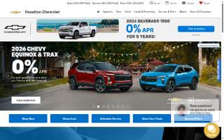 Hoselton Auto Mall website