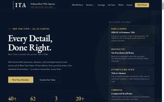 Independent Title Agency website