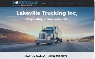 Lakeville Trucking, Inc. of Penfield website