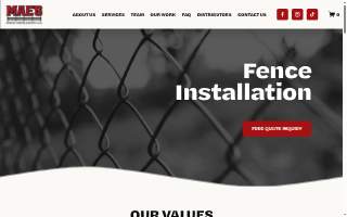 Mae's Fence Installation of Penfield website