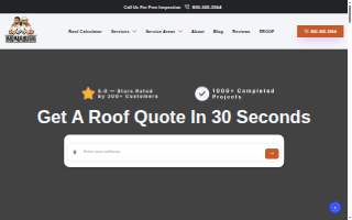 Roof Rangers website