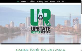 Upstate Bottle Return website