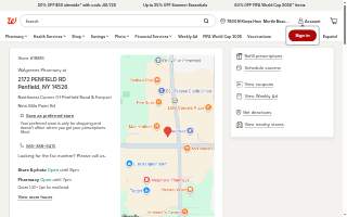 Walgreens Pharmacy of Penfield website