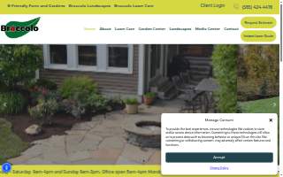 Broccolo Lawn and Landscape website