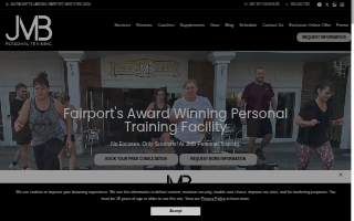 JMB Fitness website