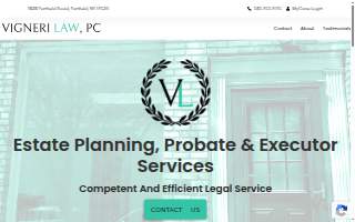 Vigneri Law, PC of Perinton website