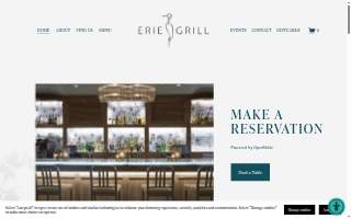 Erie Grill website