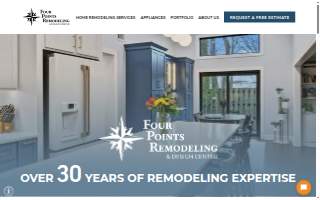 Four Points Remodeling website