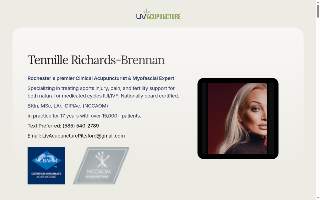 LIV Acupuncture: Pain and Fertility Clinic website