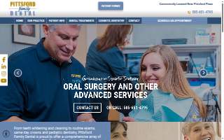 Pittsford Family Dental - Dr. Mark Conners website