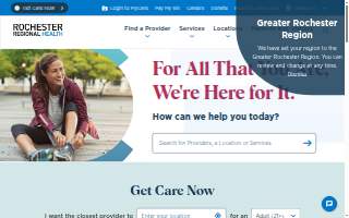RRH Behavioral Health Center of Massena website
