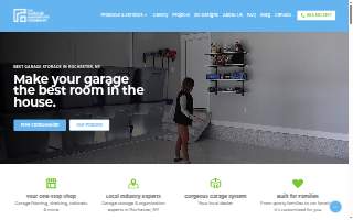 The Garage Makeover Company website