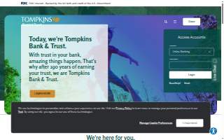 Tompkins Financial Advisors website