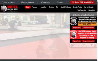 Busto's Martial Arts of Plainview website