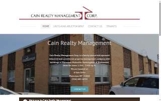 Cain Realty Management Corporation website