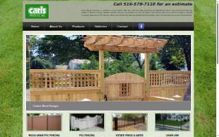 Carls Fence Co Inc website