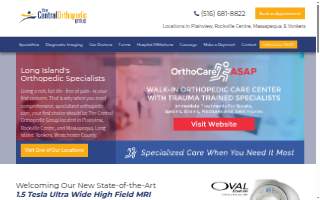 Central Orthopedic Group website