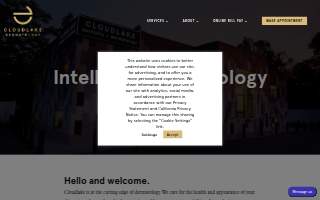 Cloudlake Dermatology website