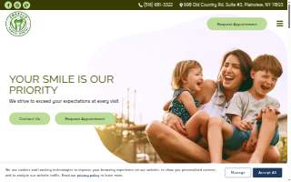 Emerald Family Dental website