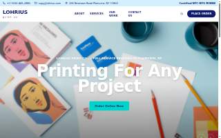Lohrius Blue Print Co website
