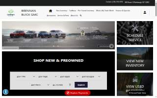 Brennan Buick GMC website