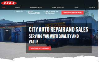 City Auto Repair & Sales website