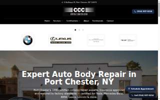 Crystal Clear Collision website