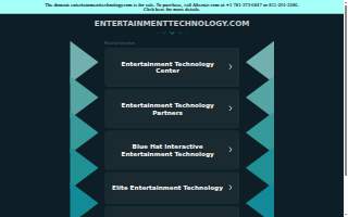 Entertainment Technology of Port Chester website