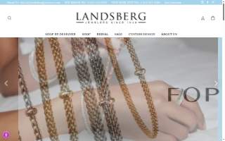 Landsberg Jewelers of Port Chester website