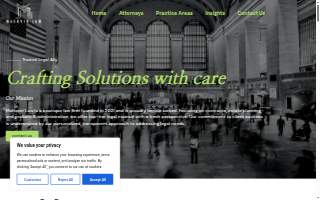 Mahover Law website