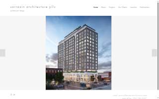 Sarrazin Architecture pllc website