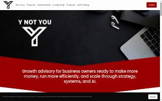 Y Not You Media website