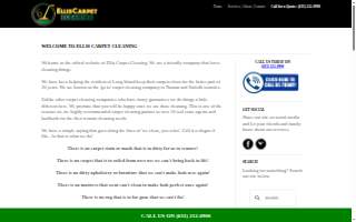 Ellis Carpet Cleaning Port Jefferson Station of Coram website