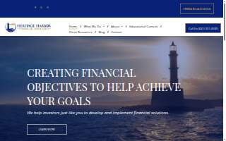 Heritage Harbor Financial Associates website