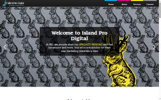 Island Pro Digital website