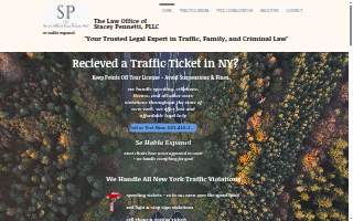 Stacey Pennetti Attorney At Law of Port Washington website