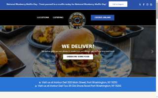 Harbor Deli website