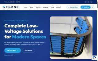 SMARTTECH Security & Automation of Great Neck website