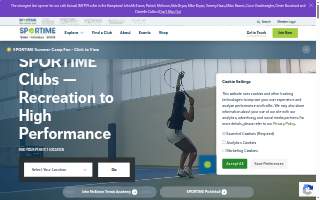 SPORTIME Port Washington / JMTA Long Island website
